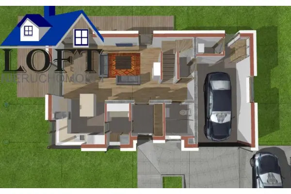 krakowski, Skawina, Radziszów, Radziszów Dom o pow 150m2 na działce 8a