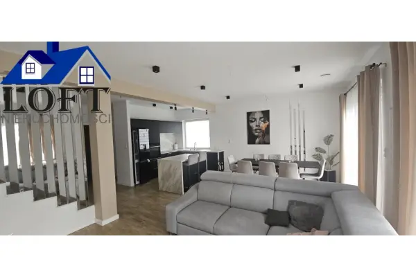 krakowski, Skawina, Rzozów, Gotowy dom (107 m²) działce 8 arRzozów, gm.Skawina